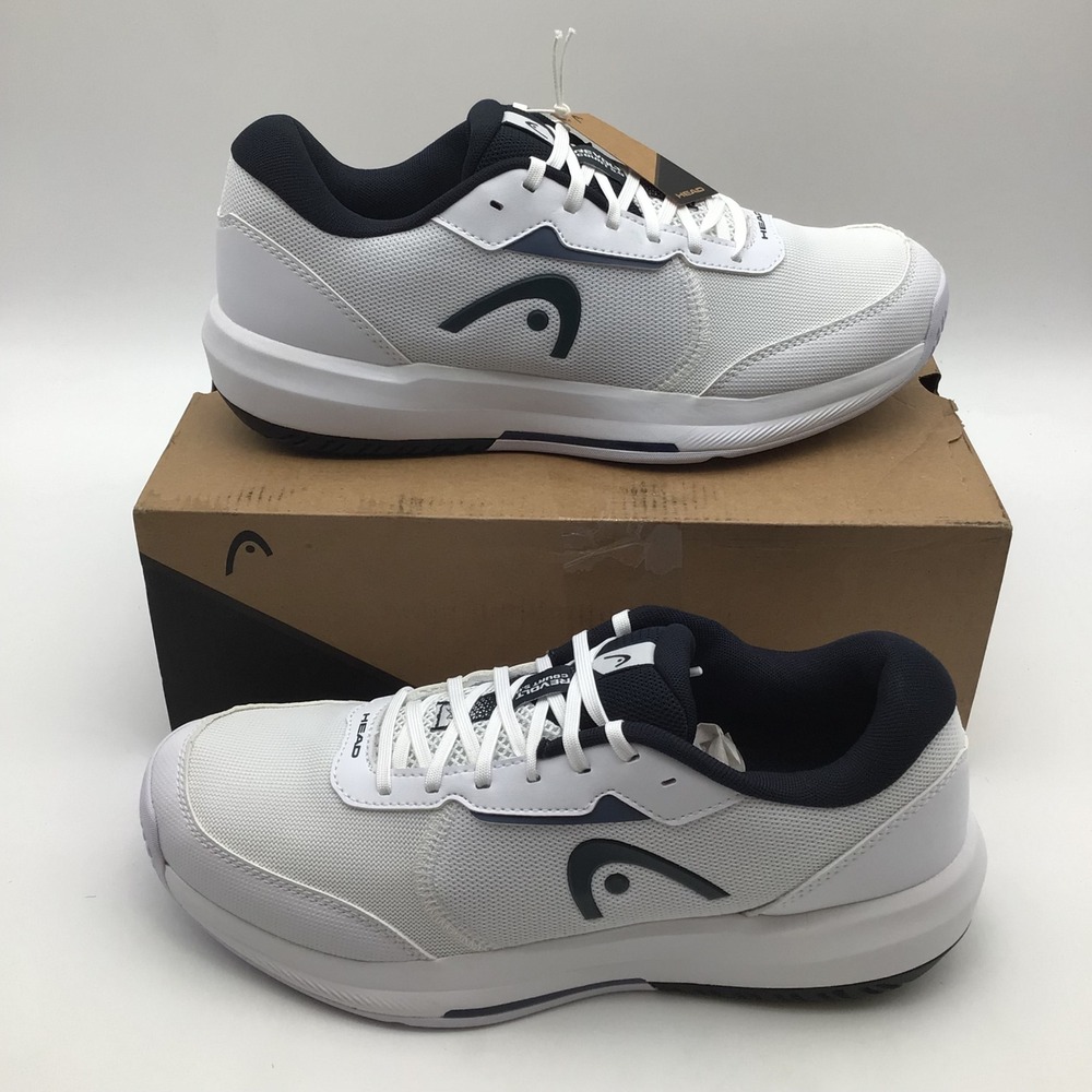 Head Revolt Court 5.0 Mens Tennis Shoes White Blueberry 273536 Size 11 NEW